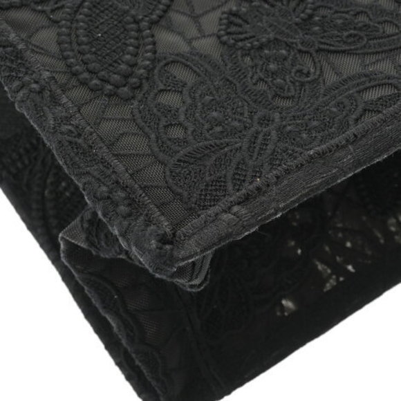 CHRISTIAN DIOR Book Tote Large Black Handbag Un - Picture 7 of 12